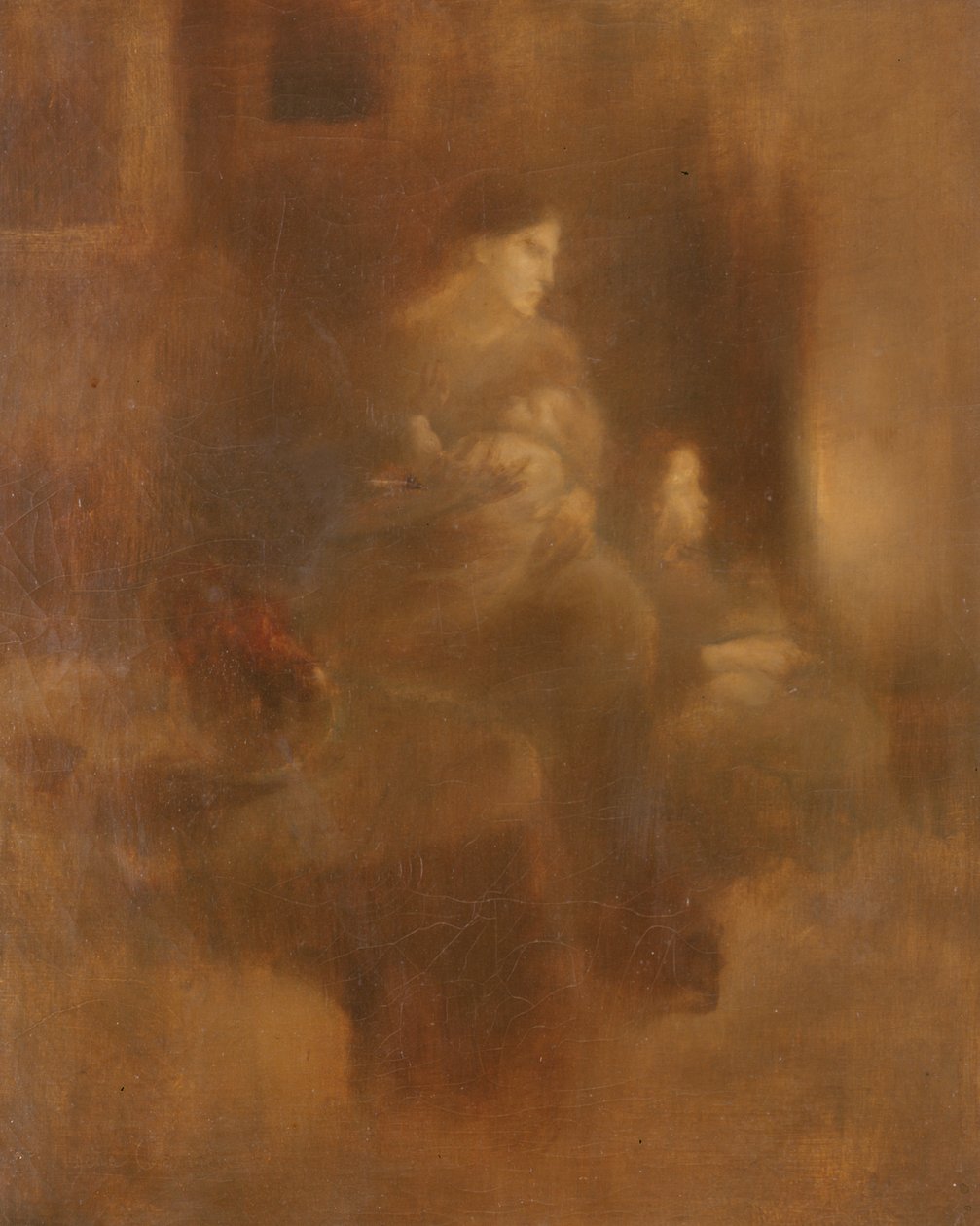 Těhotenské od Eugène Carrière
