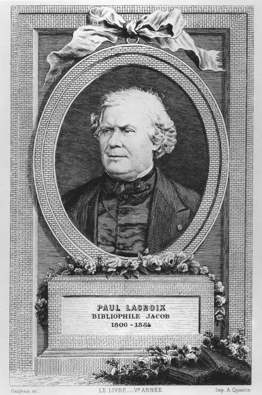 Portrét Paula Lacroixe od Eugène Gaujean
