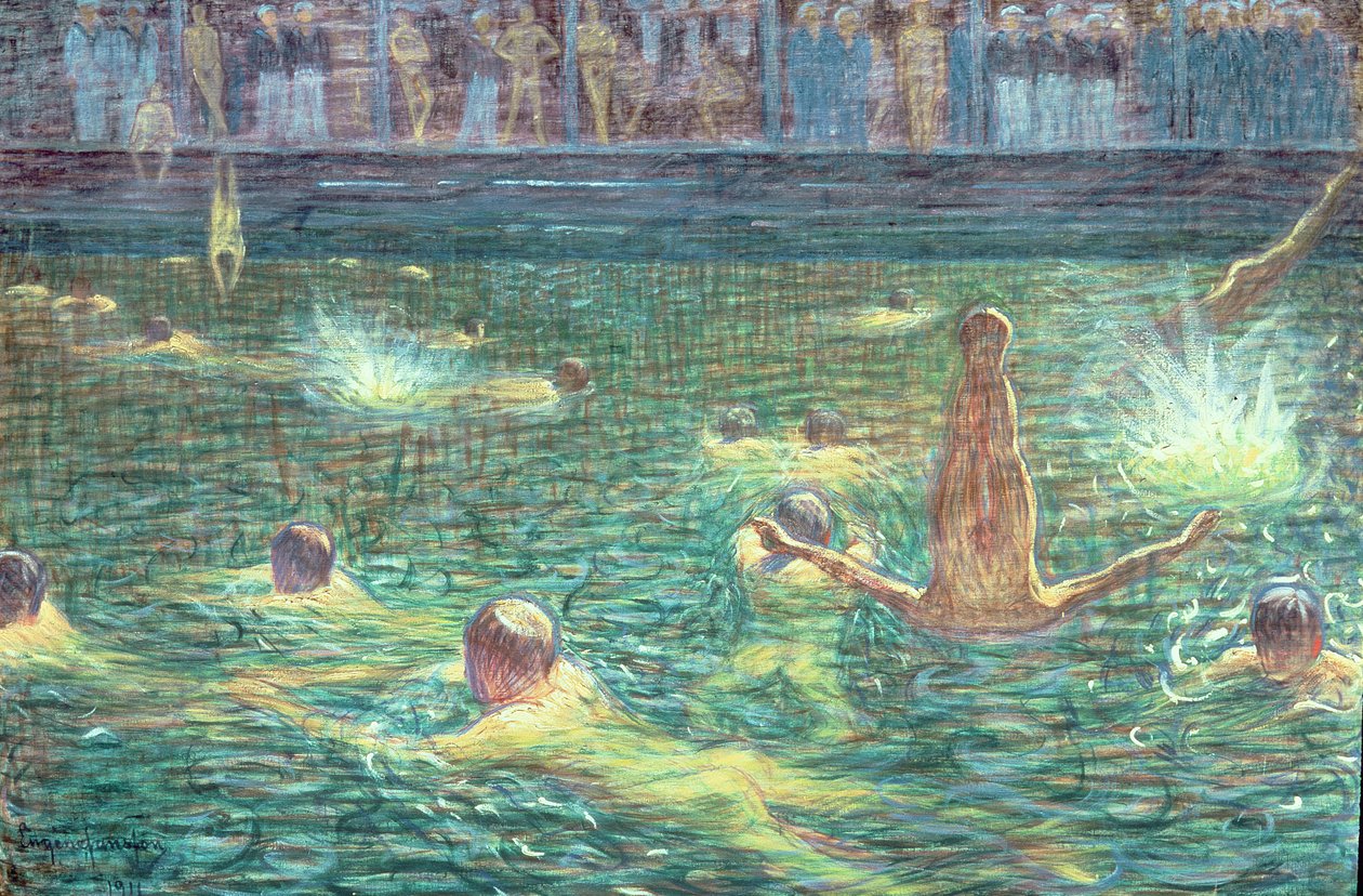 Badsump, 1911 od Eugène Jansson