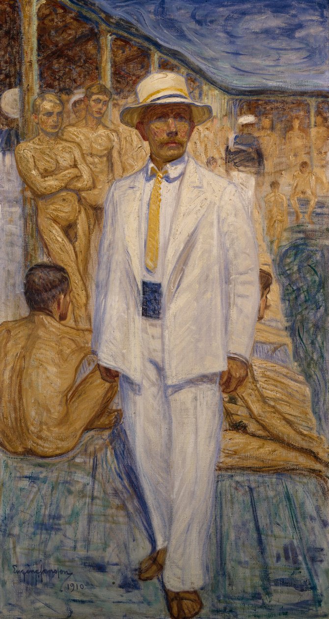 Autoportrét od Eugène Jansson