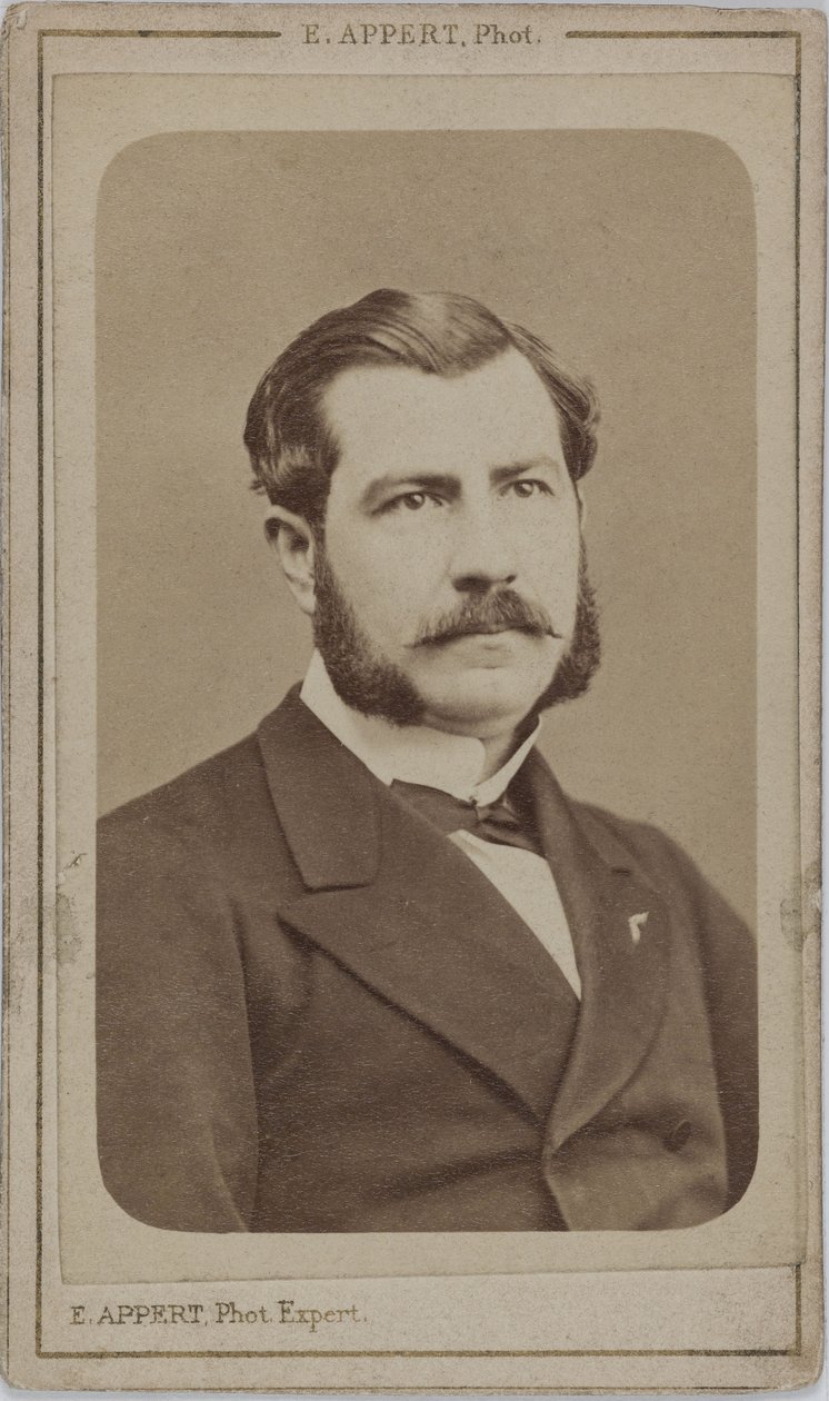 Portrét Léona Renaulta (1839-1933), policejního prefekta a politika od Eugene Appert
