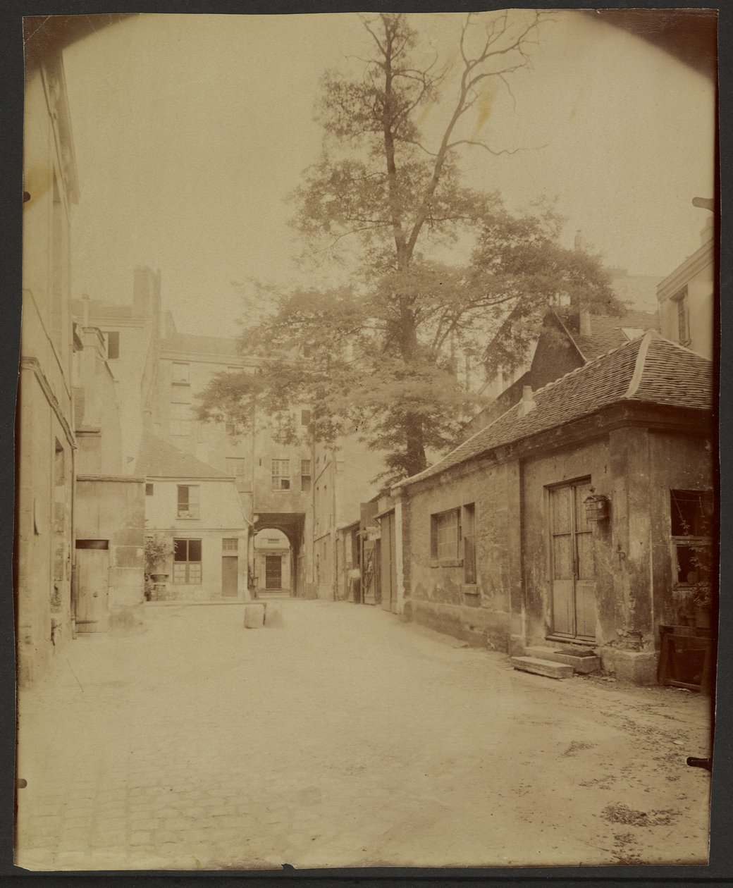 Bývalý karmelitánský klášter, Rue Saint-Jacques, Va Disparaître od Eugène Atget
