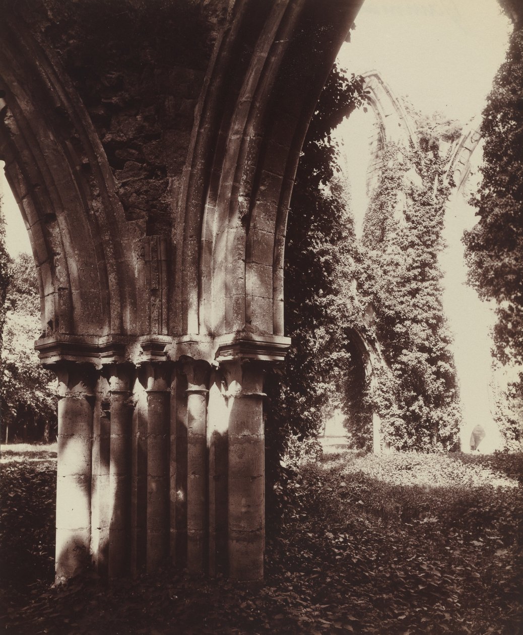 Dammarie-les-Lys, ruiny od Eugène Atget