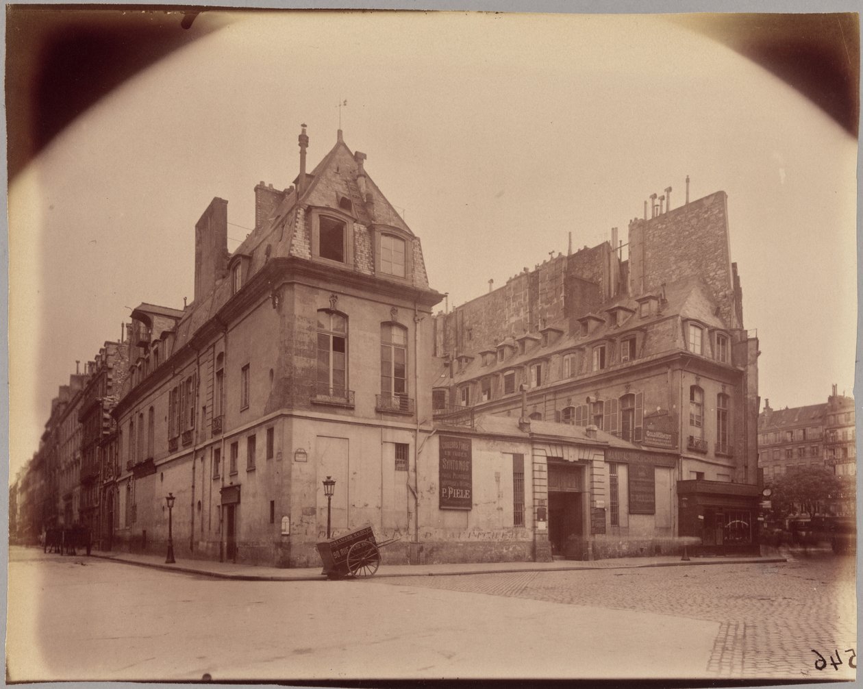 Hôtel du Marquis de Paroy, 83 rue Charlot od Eugène Atget