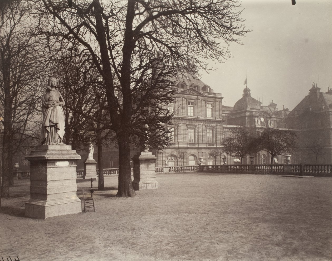 Lucemburk, Anna Bretaňská,1923-1926 (foto) od Eugène Atget