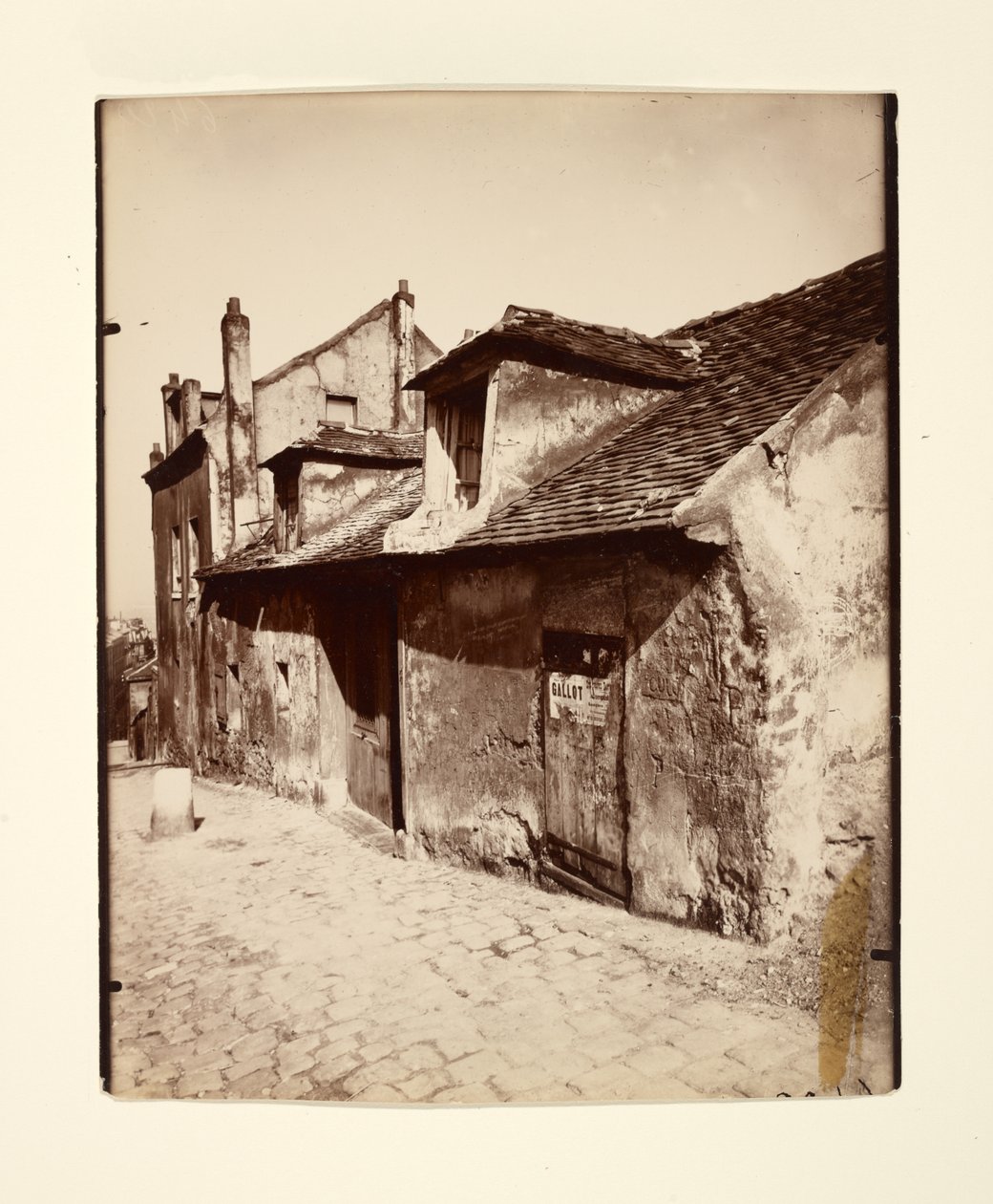 [Montmartre] Dům Musette od Eugène Atget