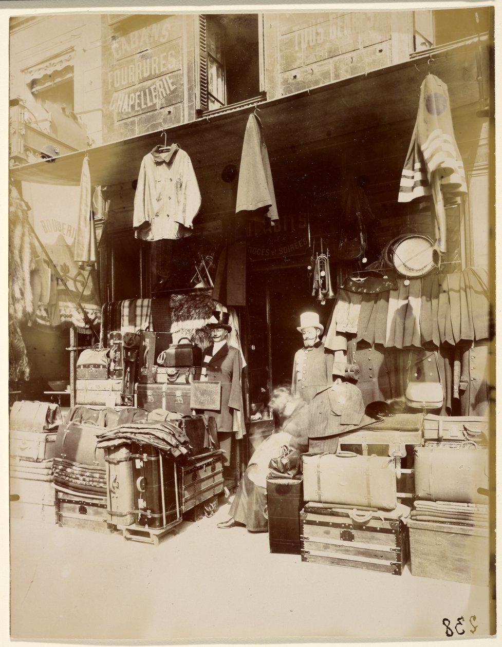 Rue du Petit Thouars [sic] od Eugène Atget