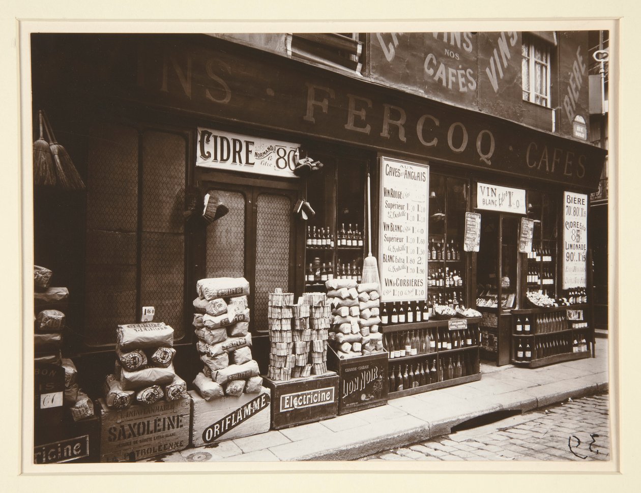 Store Front od Eugène Atget