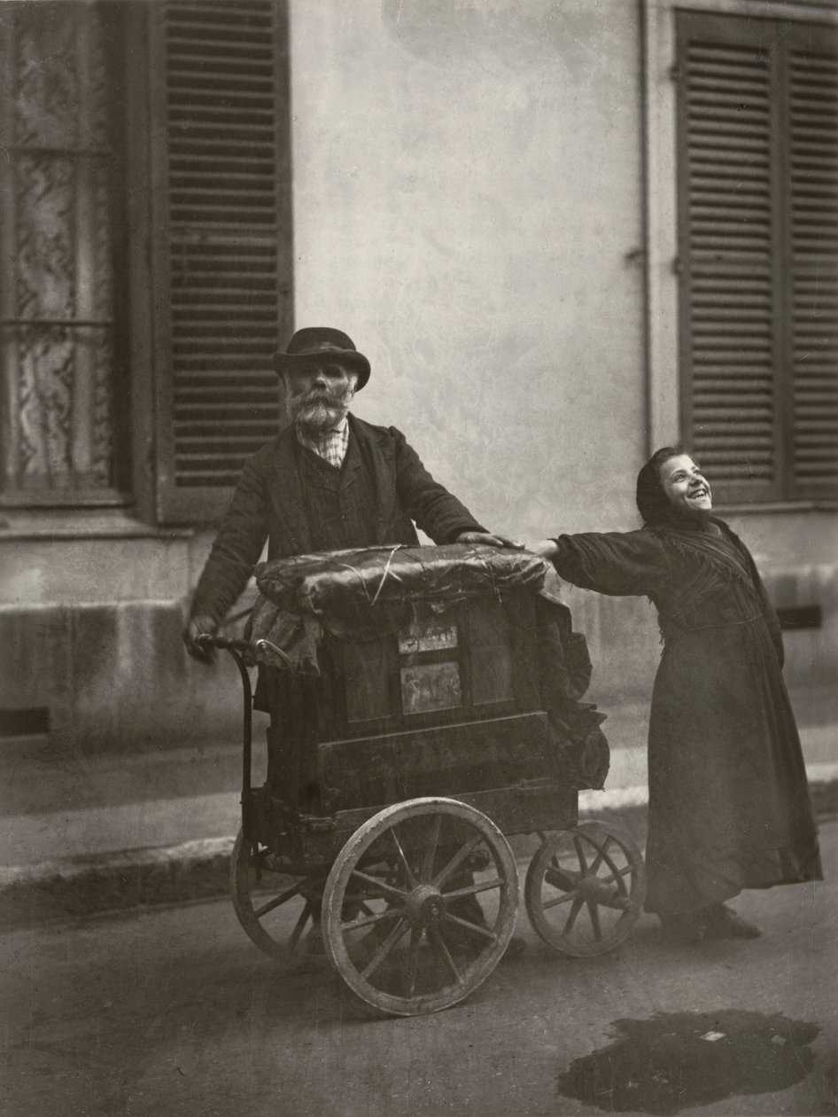 Pouliční hudebníci od Eugène Atget