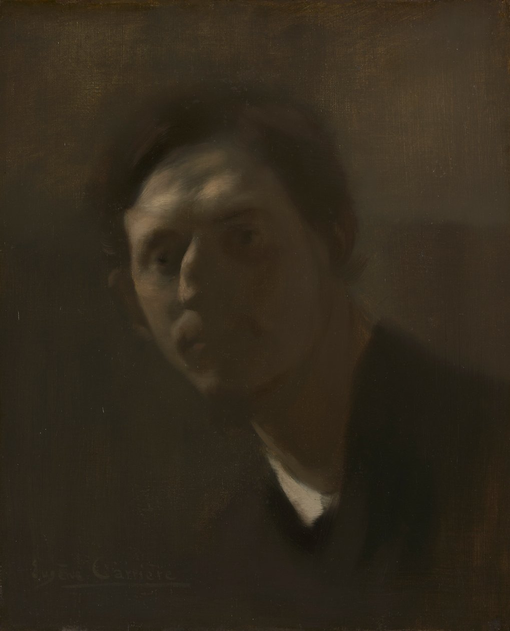 Armand Berton, c. 1891. od Eugène Carrière