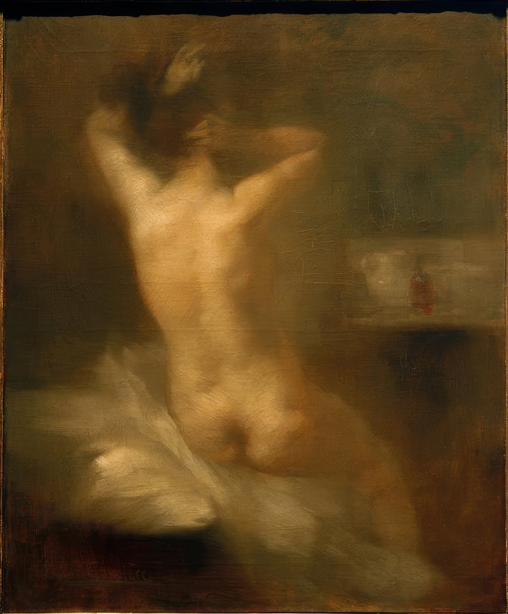 E.Carrière, Female Back Act od Eugène Carrière