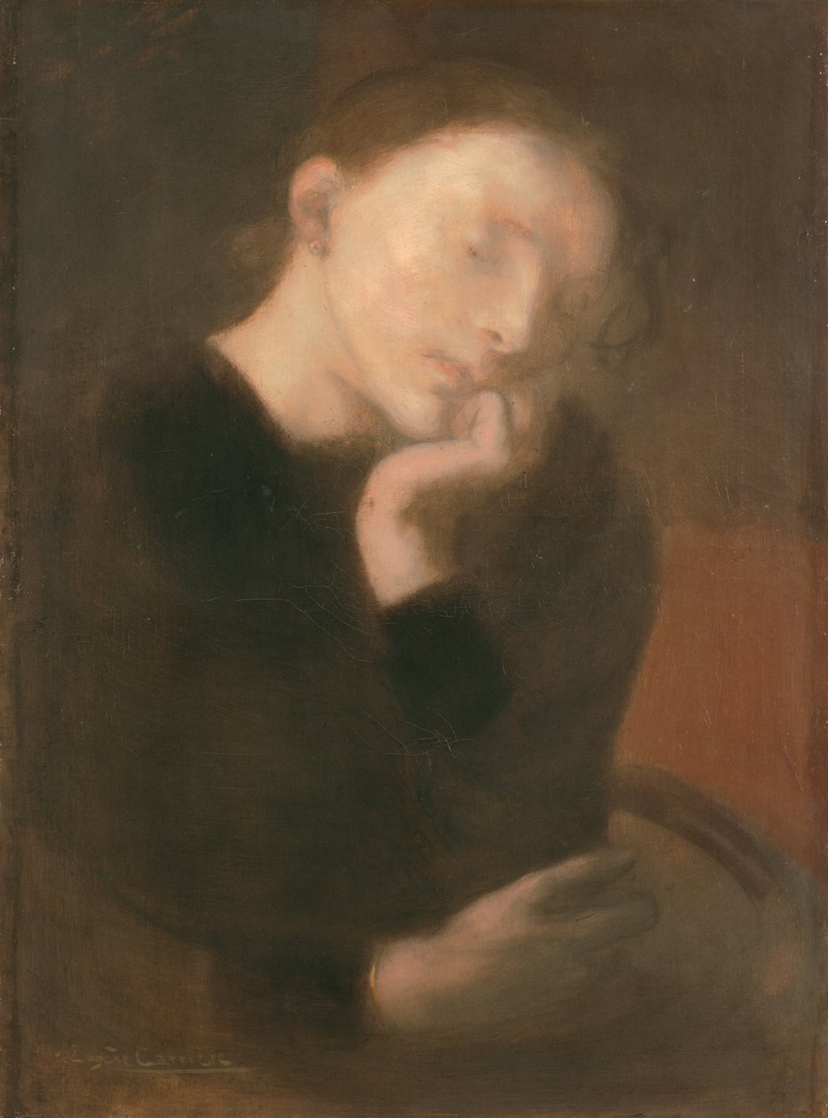 Meditace od Eugène Carrière