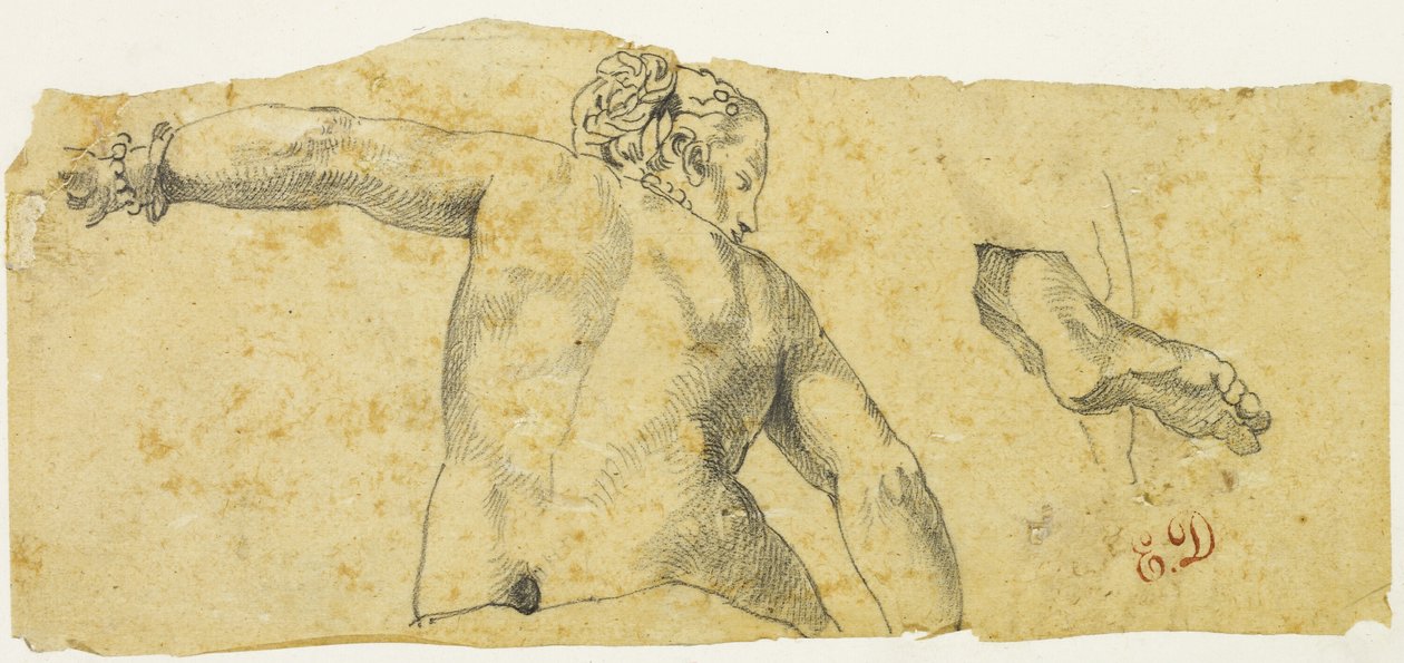Alegorie lásky: Nevěra od Eugène Delacroix