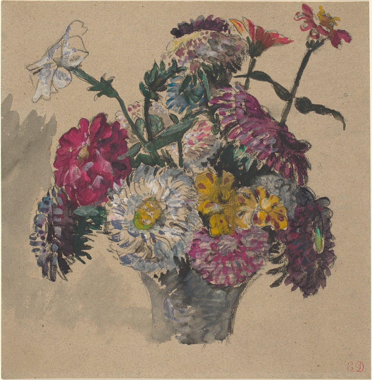 Květiny od Eugène Delacroix