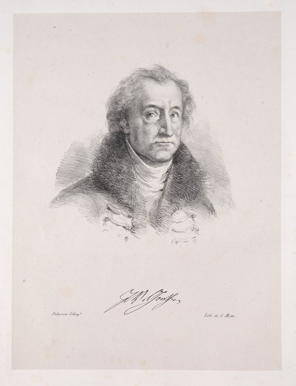 Ilustrace k Faustovi od Eugène Delacroix