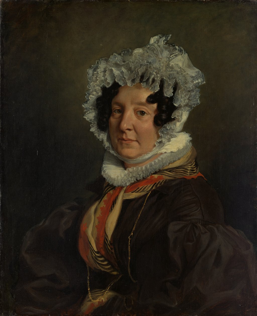 Madame Henri Francois Riesener Felicite Longrois, 1786-1847, 1835. od Ferdinand Victor Eugene Delacroix