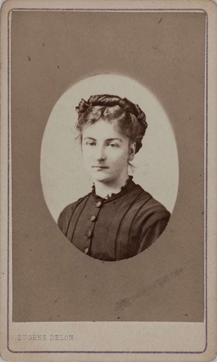 Portrét Jane Dieulafoyové 1851-1916, c. 1880. od Eugène Delon