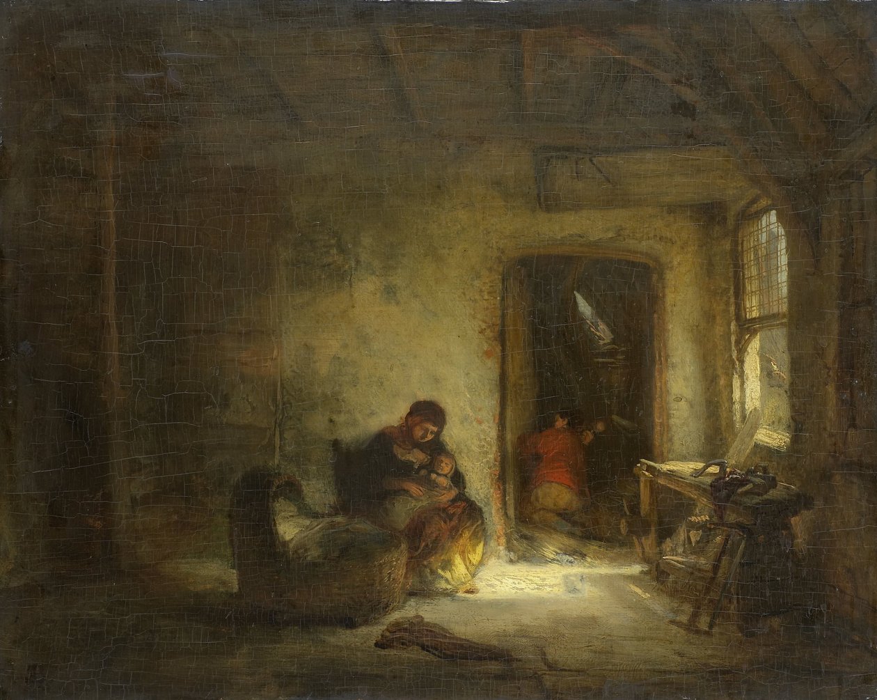 Slunný pokoj od Eugène François de Block