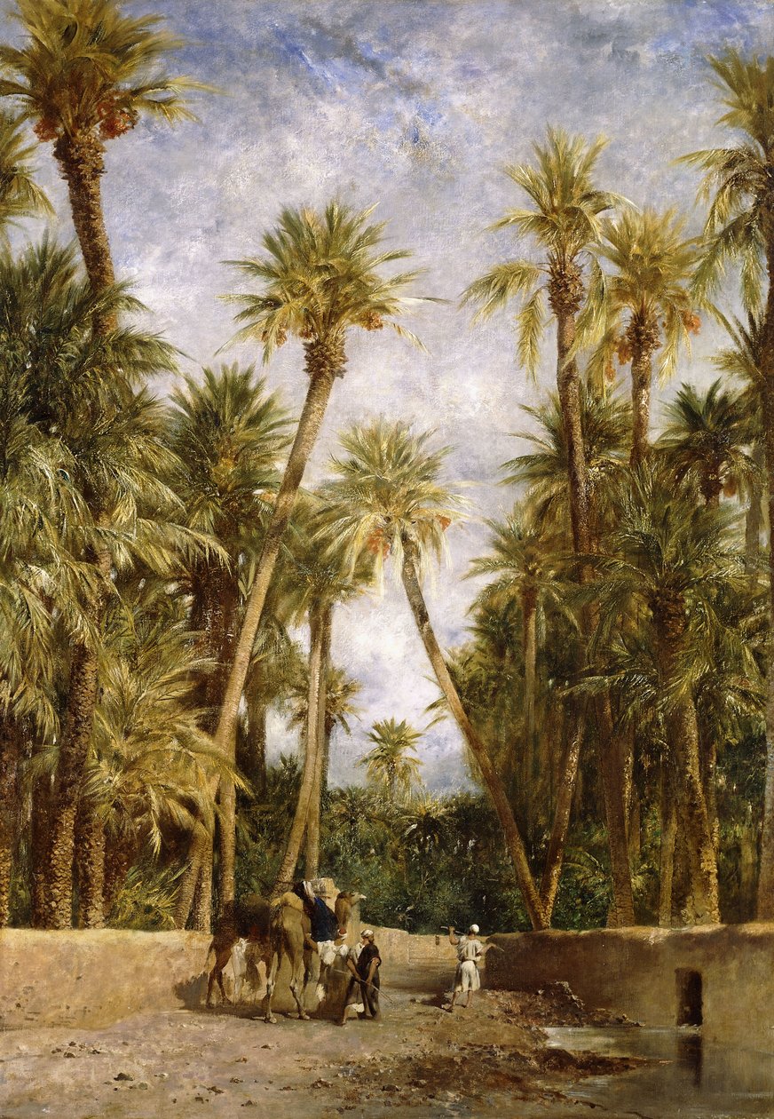 Oasis At Lagrount, od Eugène Fromentin