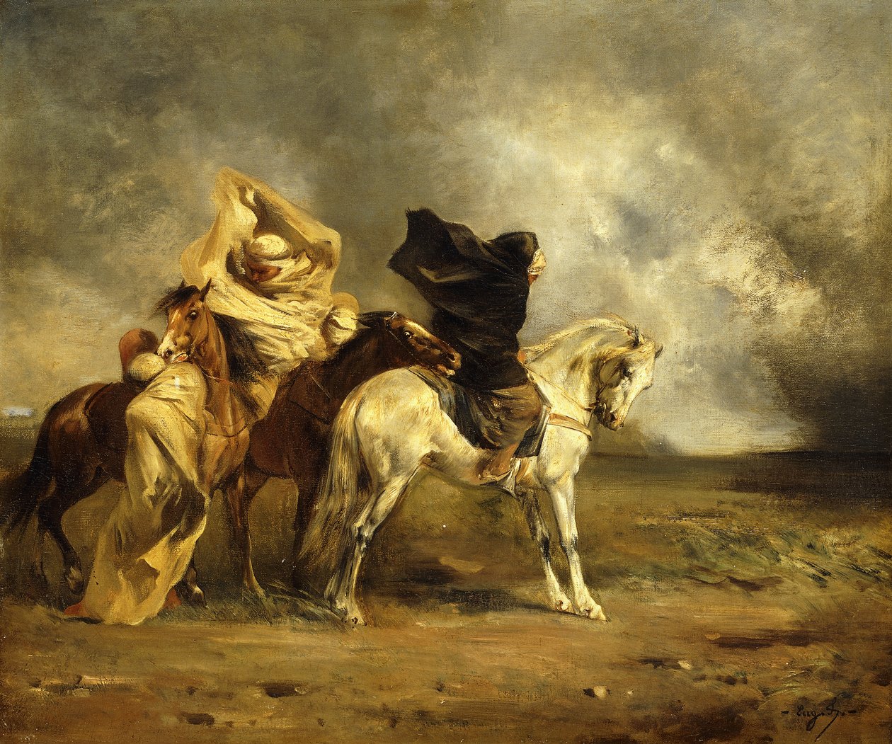 Simoom; Le Simoom, od Eugène Fromentin