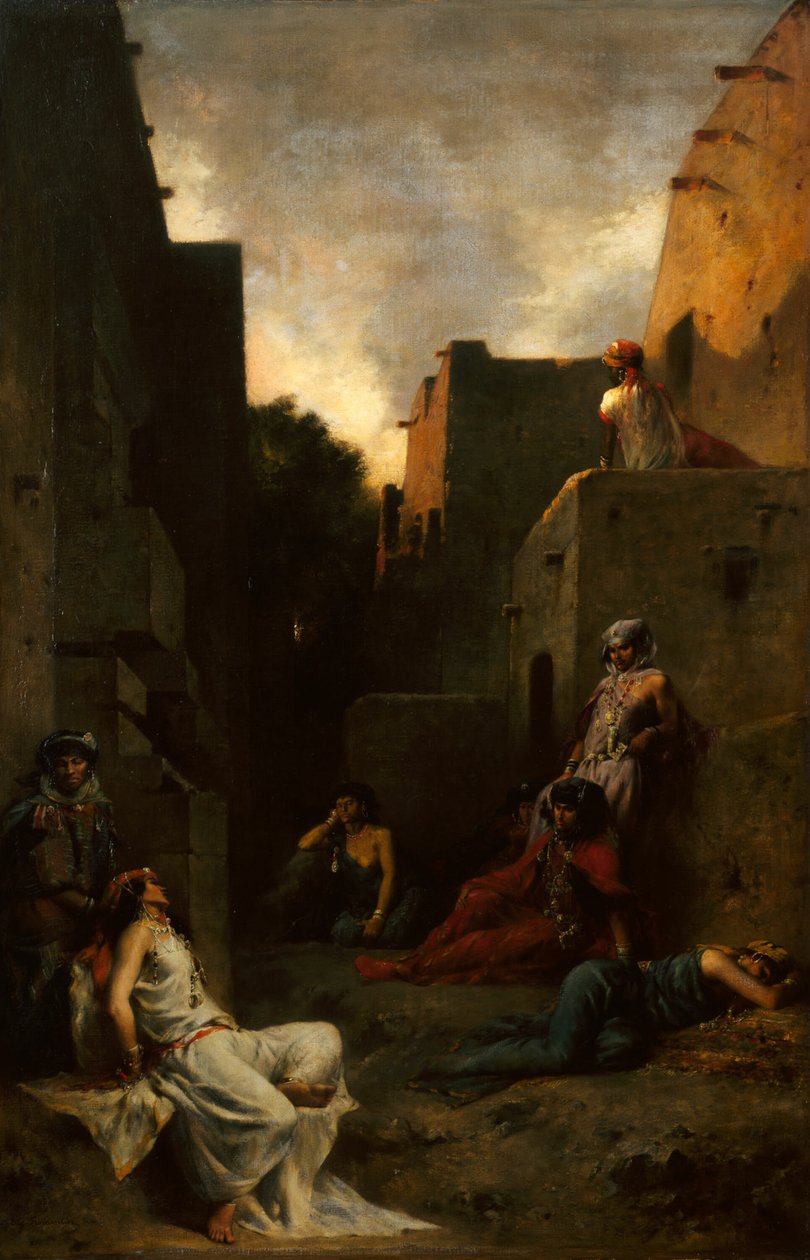 Ženy z Ouled Nayls od Eugène Fromentin