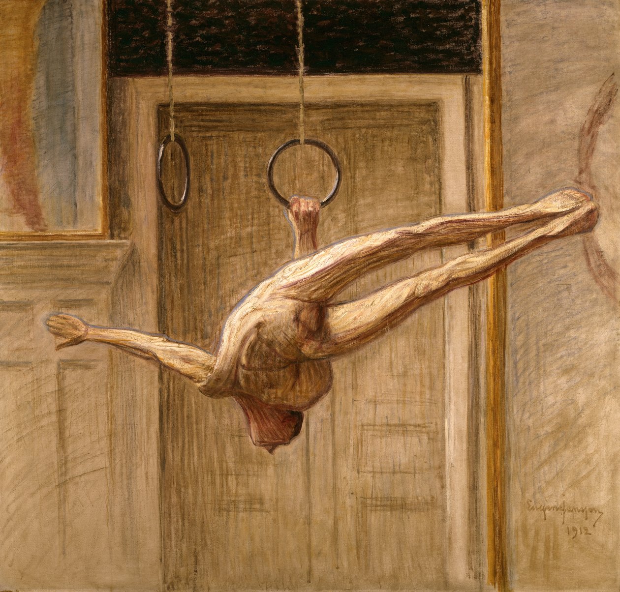 Kruhový gymnasta č.2, 1912 od Eugène Jansson