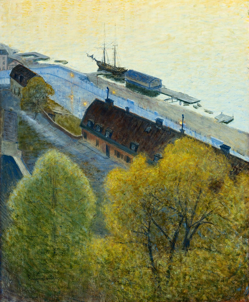janssJarní večer, od Eugène Jansson