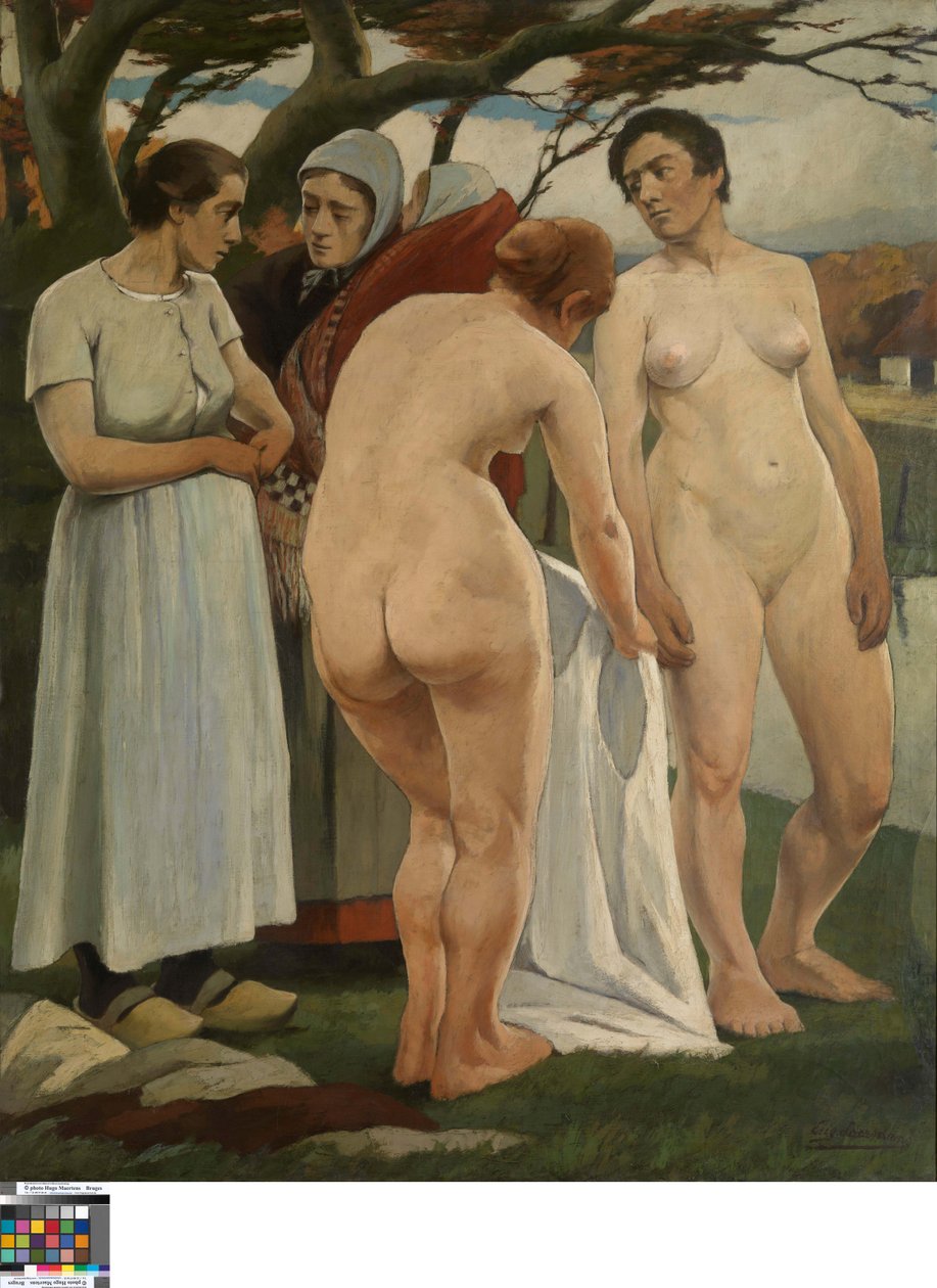 Koupání žen od Eugene Laermans