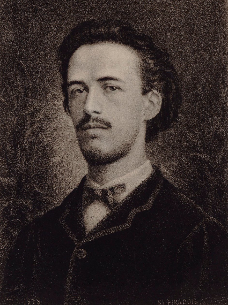 Portrét skladatele Benjamina Godarda 1849-1895, 1878. od Eugène Louis Pirodon