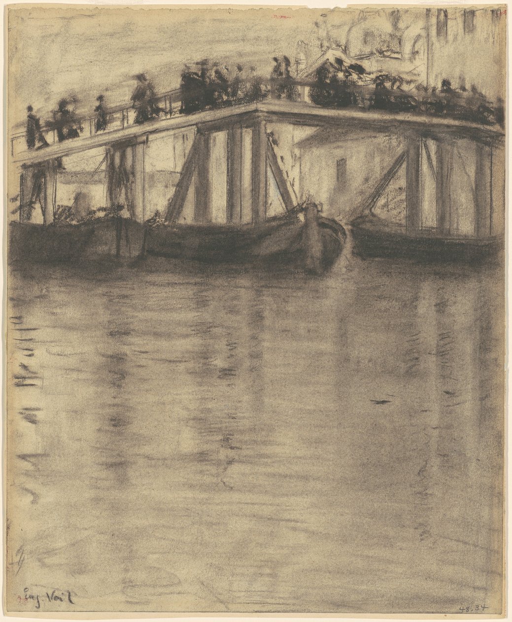 Benátský most od Eugène Vail