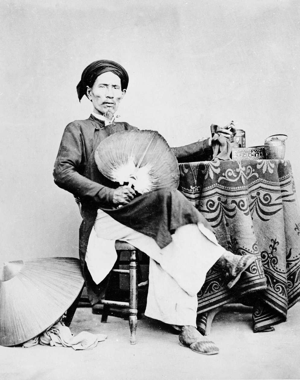 Annamite Man, Saigon, kolem 70. let 19. století od European Photographer