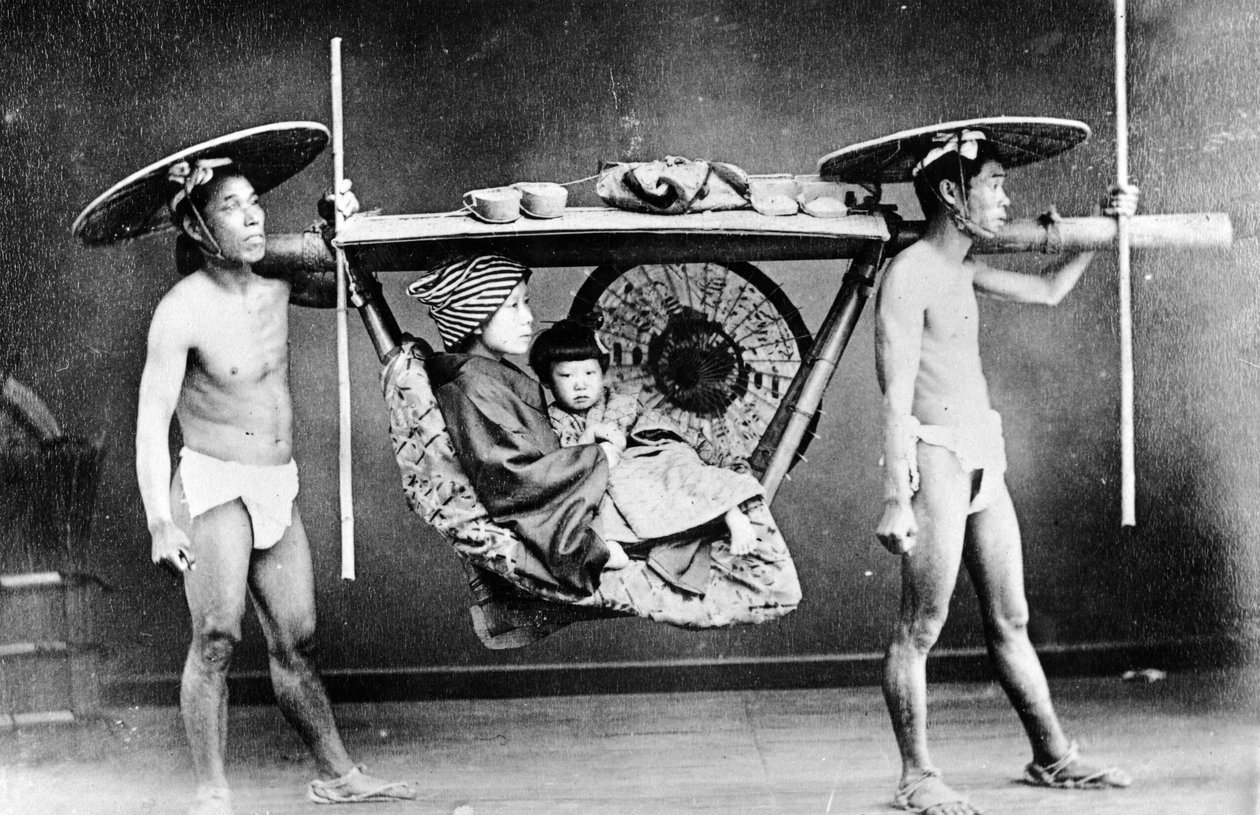Japonský vrh, kolem roku 1890 od European Photographer