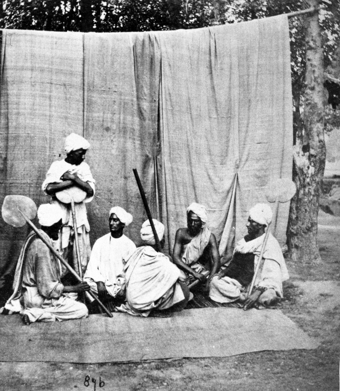 Punkawallahs, c. 1860-80 léta od European Photographer