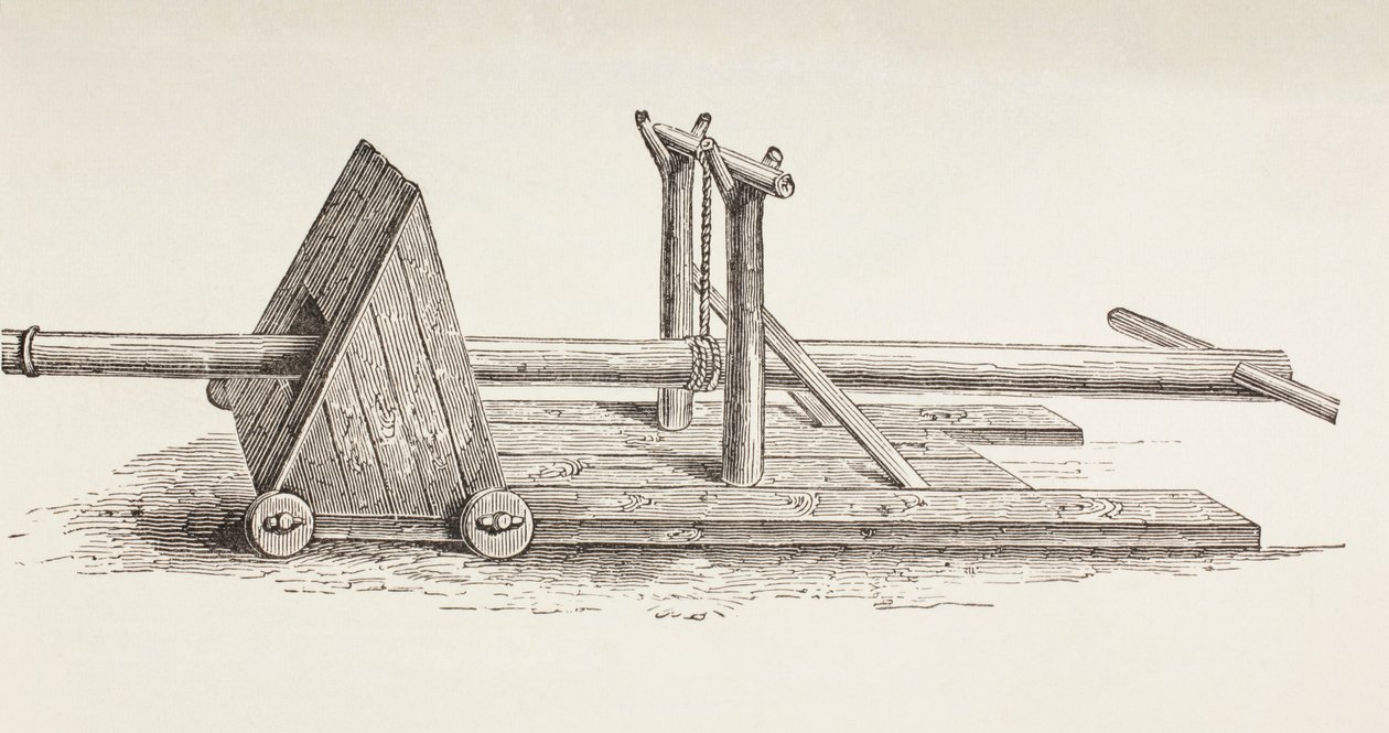 Středověký beran, kolem roku 1880 od European School