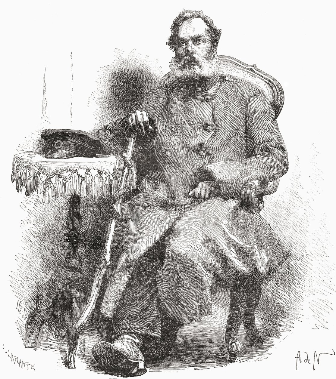 Nikolaj Sazontovič Iljin z „Světu ve vaší ruce“, vydaného v roce 1878 od European School