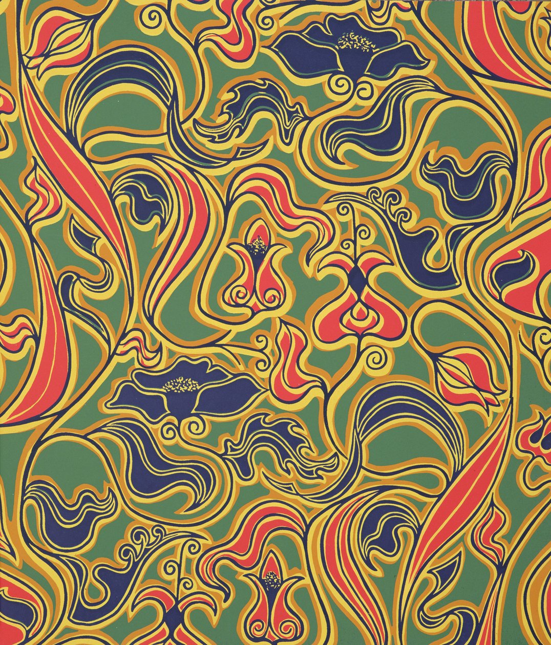 Twirly květinový design od European School
