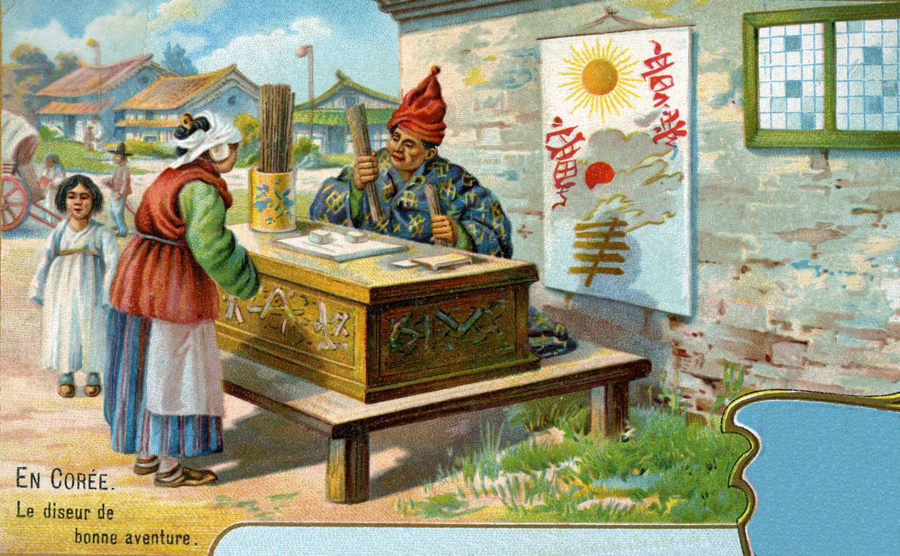 Věštkyně v Koreji, 1904 od European School