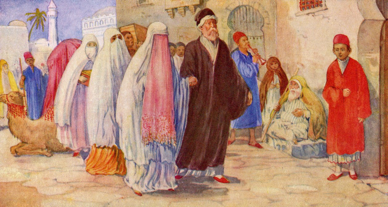 Muslimská svatba, 1941 od European School