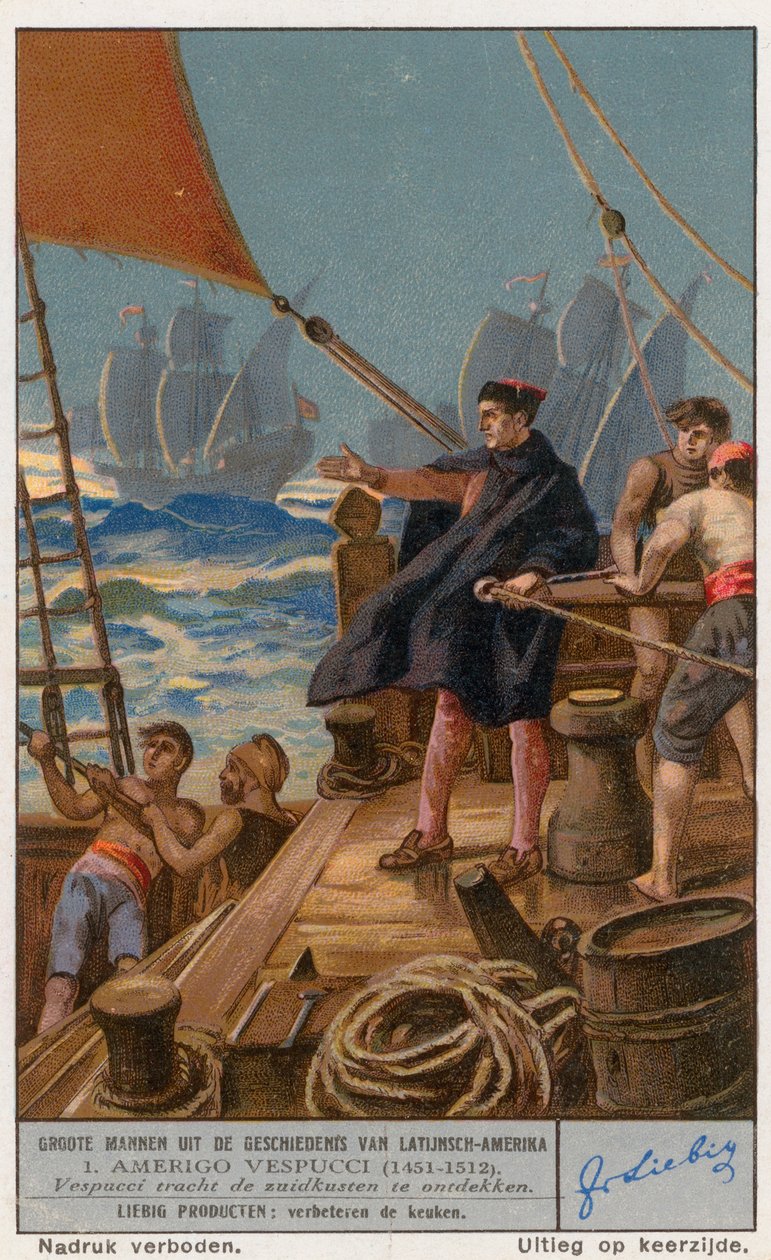 Amerigo Vespucci od European School