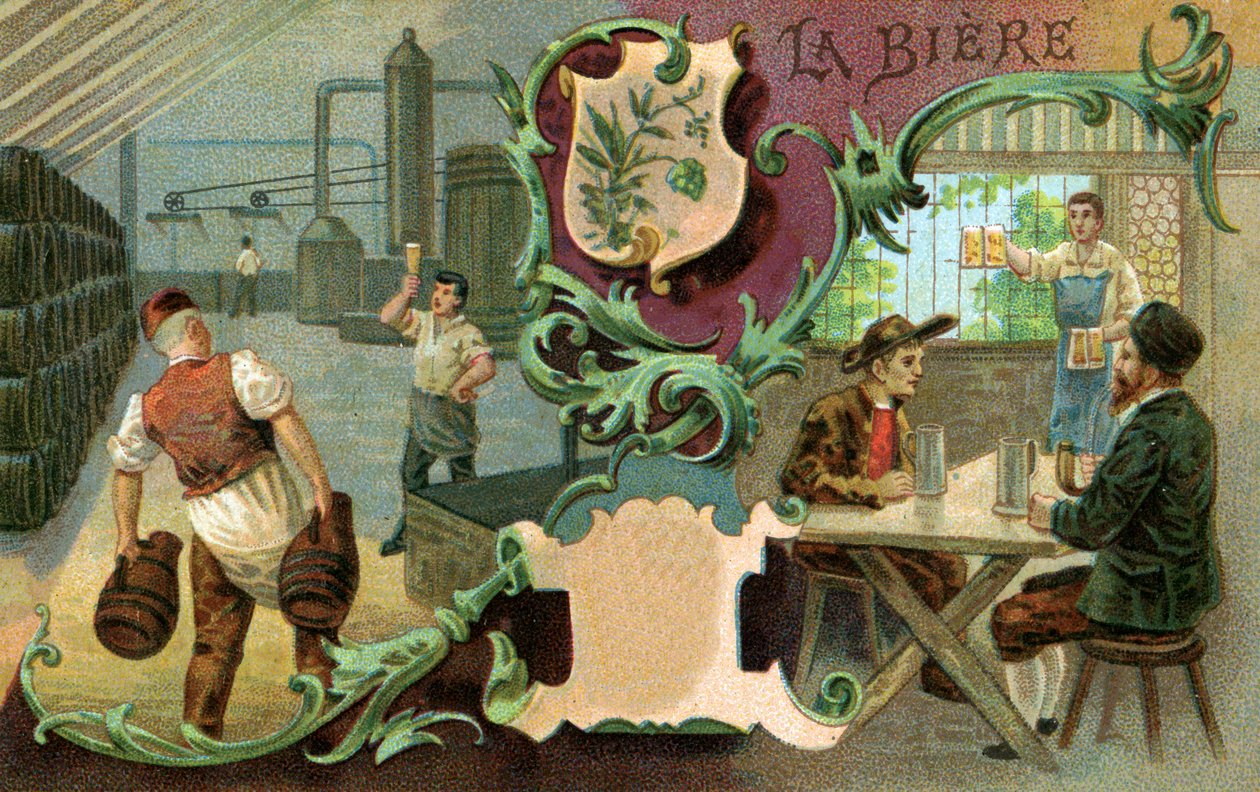 Pivo, 1899 od European School