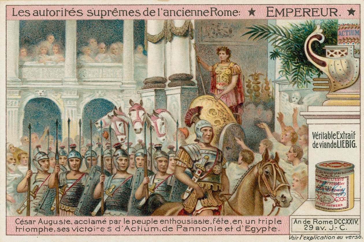 Císař, Caesar Augustus od European School