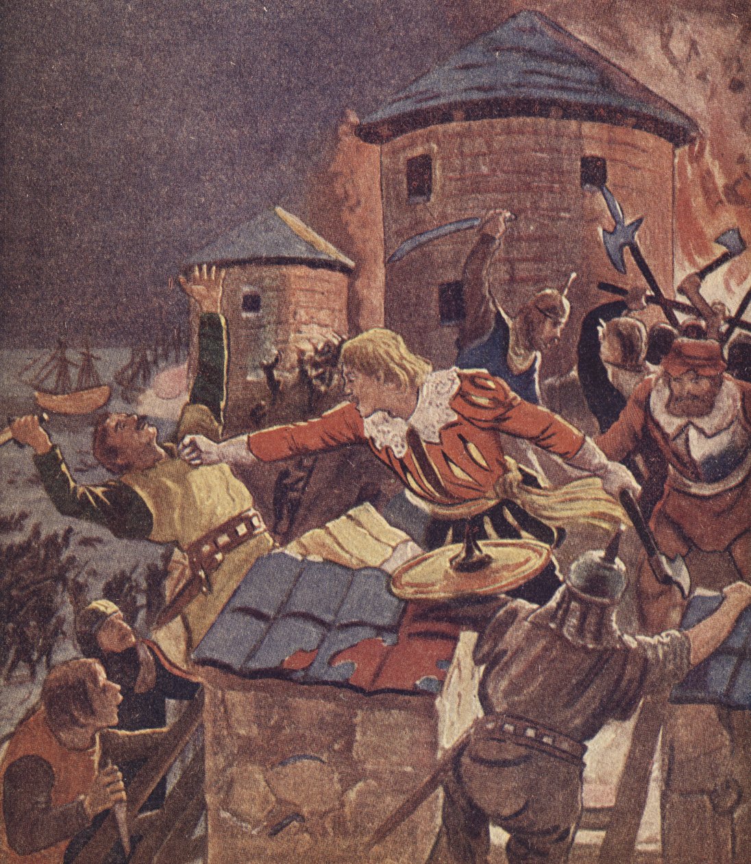Klaus Störtebeker (barevná litografie) od European School