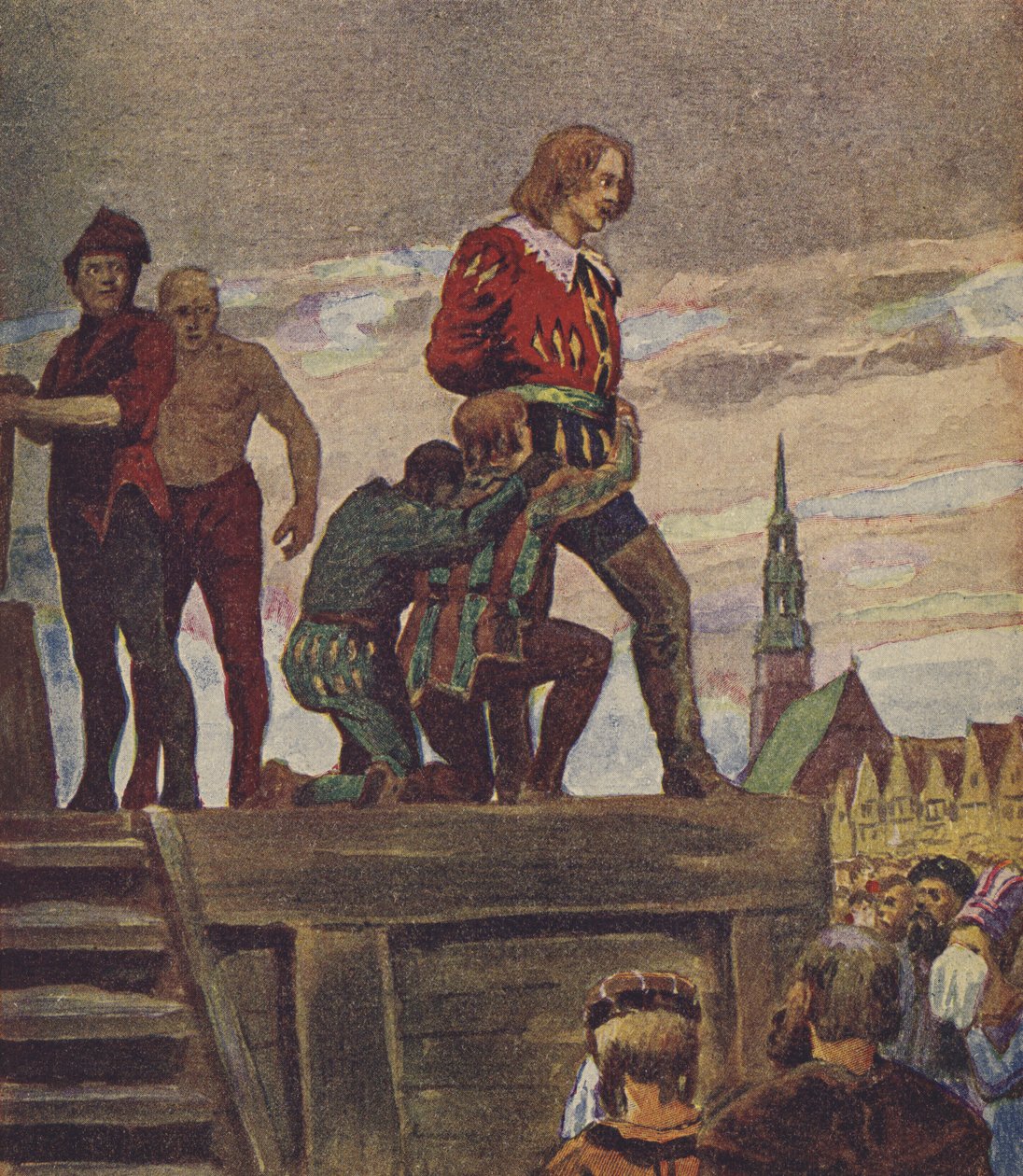 Klaus Störtebeker (barevná litografie) od European School