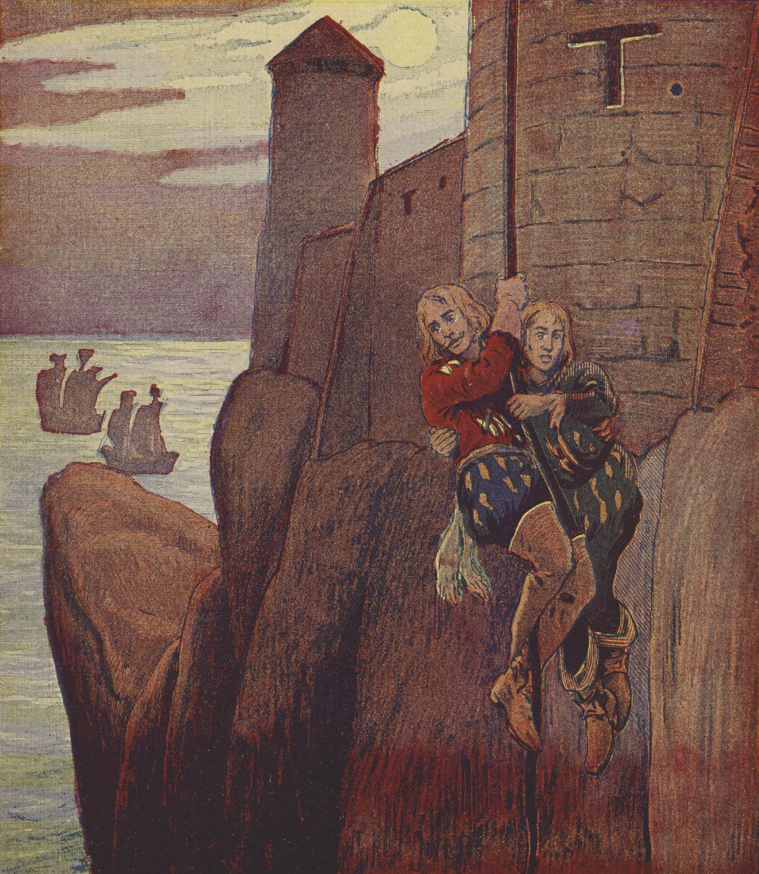 Klaus Störtebeker (barevná litografie) od European School