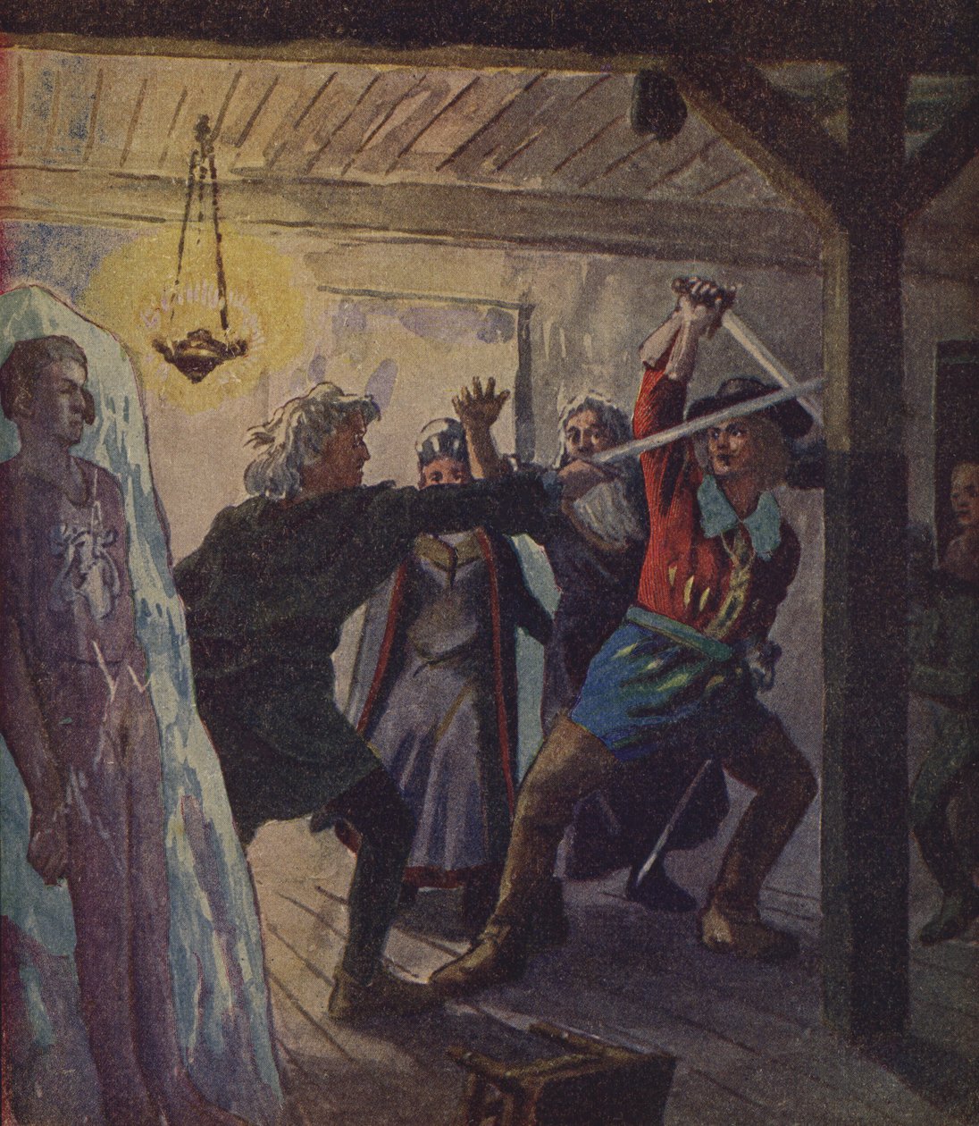 Klaus Störtebeker (barevná litografie) od European School
