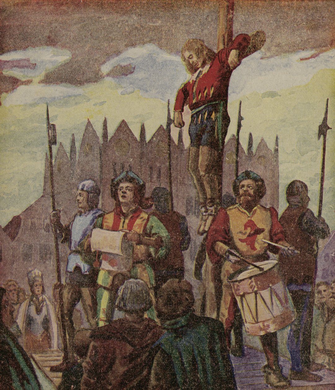 Klaus Störtebeker (barevná litografie) od European School
