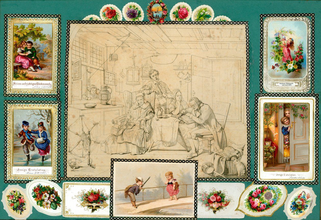 Stránka ze Sammelsurium Volume I (tištěný materiál) od European School