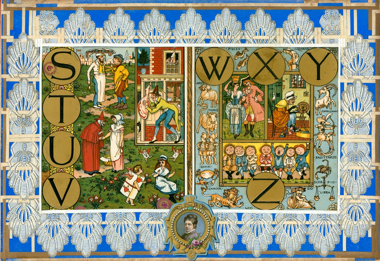 Stránka z VIII. dílu Sammelsuria (tištěný materiál) od European School