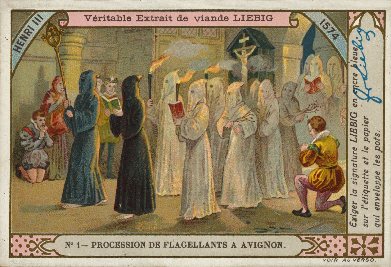 Procesí flagelantů, Avignon od European School