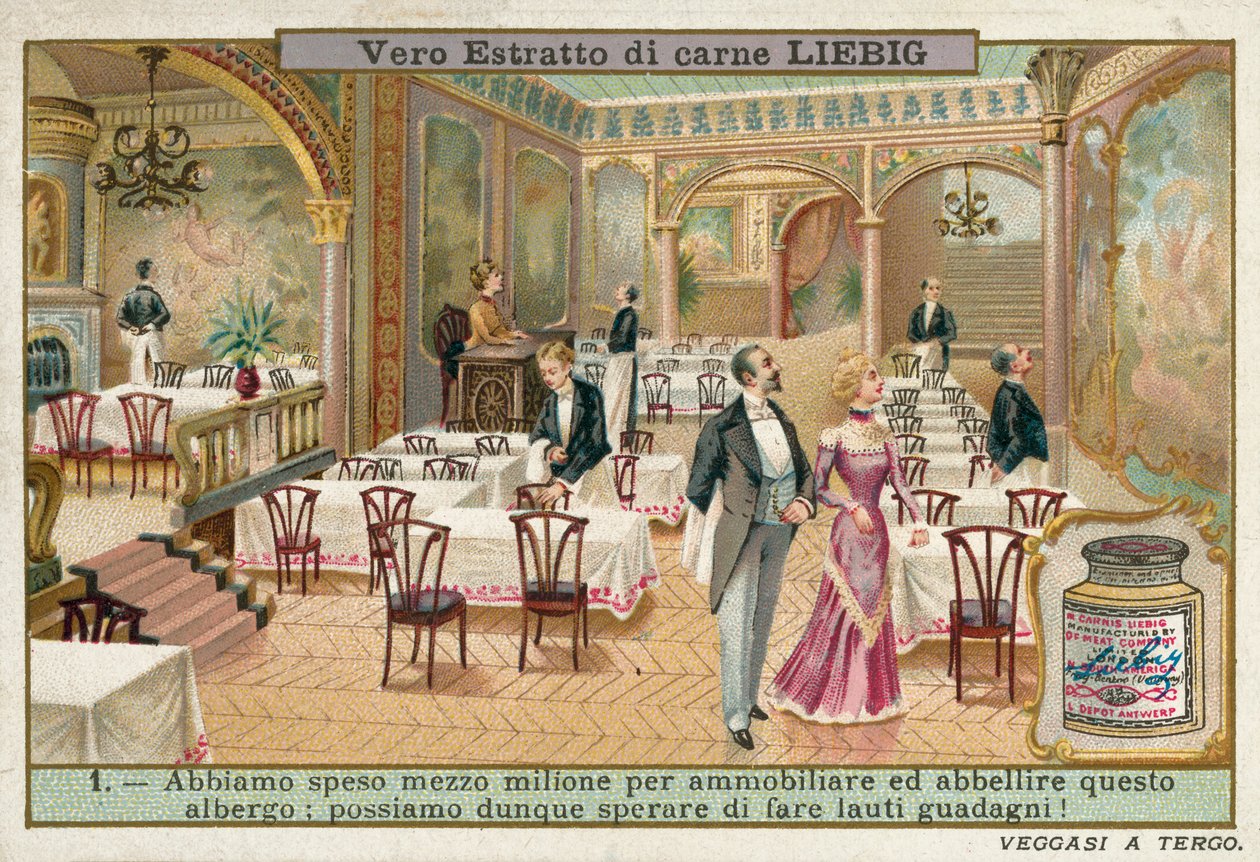 Restaurace rekonstruovaného hotelu (chromolit) od European School